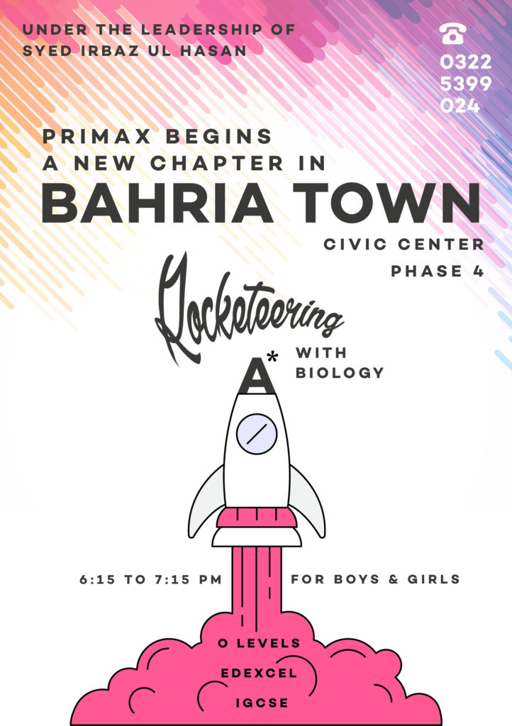 Primax Poster Bahria Town